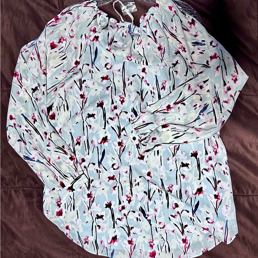 Haute Hippie Abstract Print Blouse
